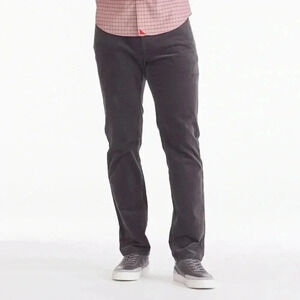 UNTUCKit Men's Corduroy Pants - Dark Gray